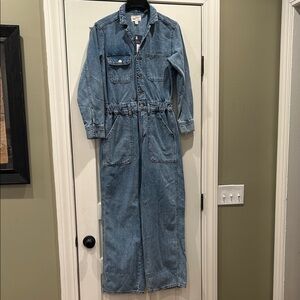 NWT Universal Thread Denim Jumpsuit with Pockets